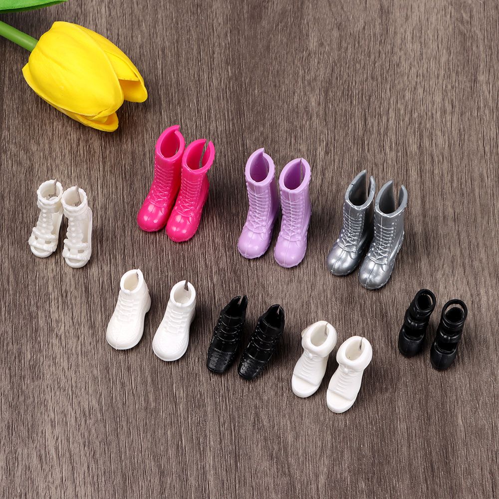1Pair Doll Shoes Long Knees Bo - Sneaker Care Accessories 评论和价格